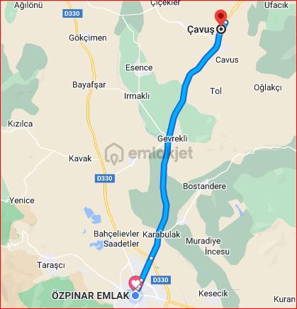 Özpınar,dan Çavuş Köyü Satılık Tarla 8.550 M2 Petrol Yeri Konya Antalya Üzeri Yol 30 Metre 4