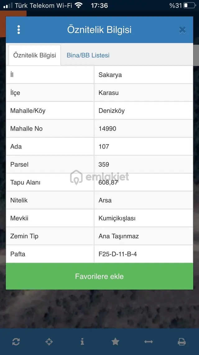 Saybinden Satılık Arsa 2