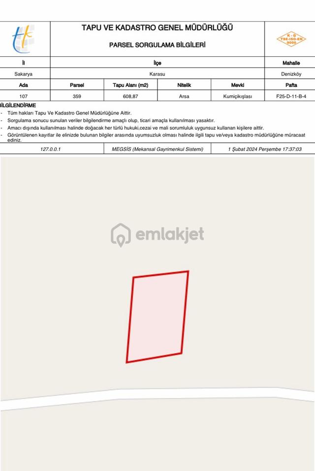 Saybinden Satılık Arsa 5