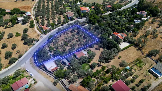 Urla'nın İncisi Çeşmealtı'nda Satılık Yola Cepheli Tarla 3