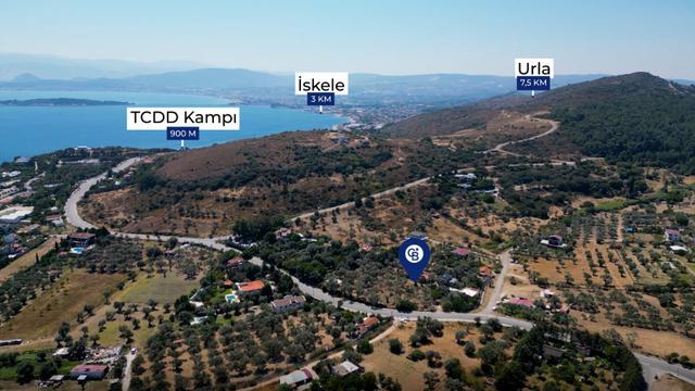 Urla'nın İncisi Çeşmealtı'nda Satılık Yola Cepheli Tarla 4