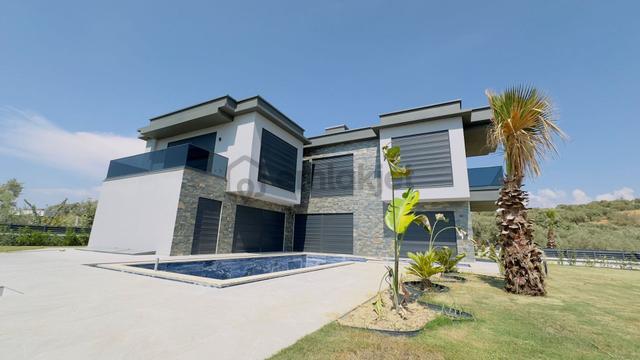 Manzara-özel Otopark/havuz-1200 M2 Bahçe-full Donanımlı Akıllı Sistem-6+2 Malikane 4