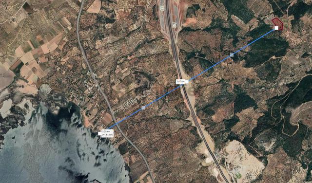 R4-zeytindağda Full Deniz Manzaralı 18 Dönüm Kadastral Yola 200 Metre Cepheli Tarla 3