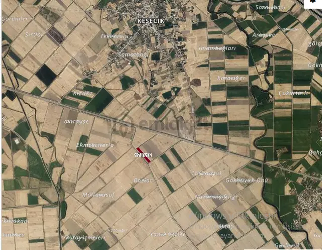 Özpınar ,dan Kisecik Satılık Sulu Tarla 4312 M2 Yolu Var 7 Km Merkeze 2