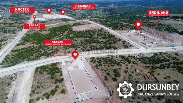 Balıkesir Dursunbey'de 198 M2 Organize Sanayi Bölgesinde Fırsat Arazi 4