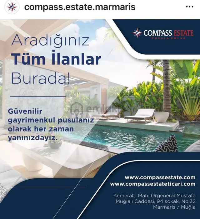 Armutalanın En Büyük Sitelerinde Lüks Havuzlu 2+1 Çatı Dubleks Daire 3