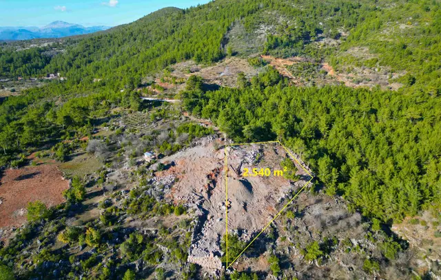 Satılık 2540 M² Tarla Deniz Manzaralı, Orhan Mah. 3