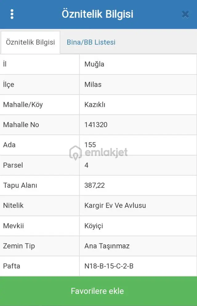 Muğla Milas Kazıklı Köyünde Müstakil Kargır Ev 2
