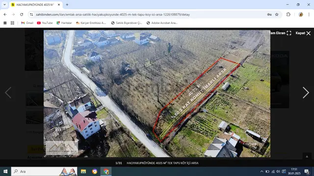 Üniversite Hocasından Villalık Satlık Arsa 2