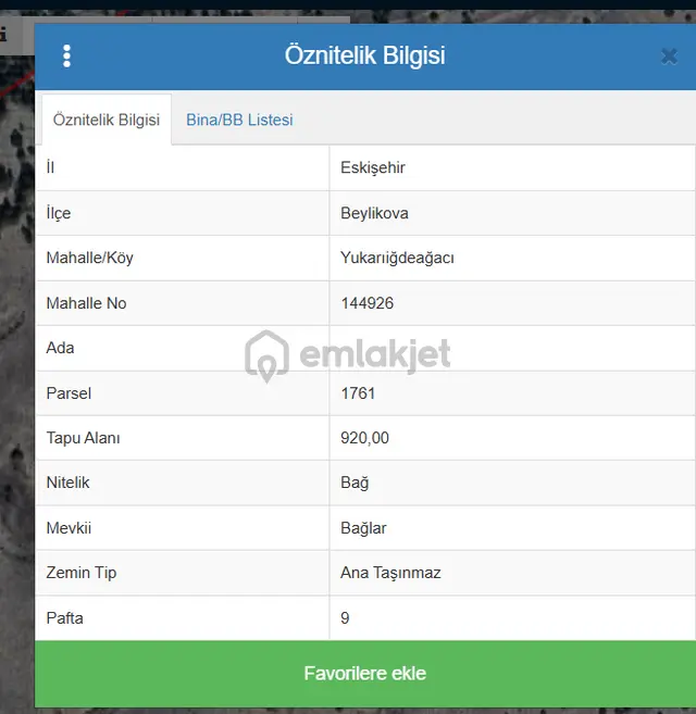 Beylikova Yukarıiğde Ağacı Köyünde Köy İçi Satılık Bağ-bahçe 4