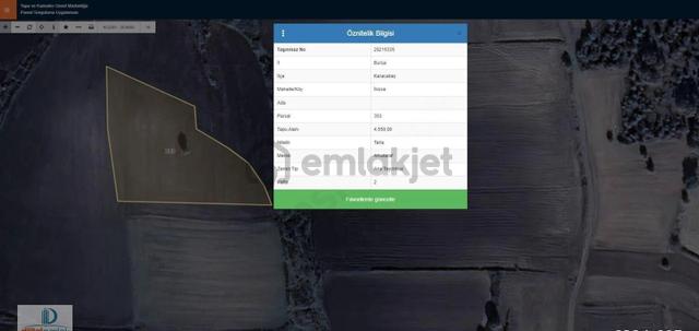 Dijitalemlak'tan İkizce'de Teknosab Sınırı Yatırımlık Kıymetli Tarla. 3