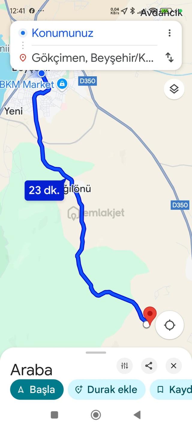 Beyşehir Gökçimen Mahallesin De Satılık Yatırımlık Tarlalar 4