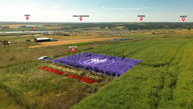 Silivri Balabanda Gölet Manzaralı 265 M² Satılık Arsa 4