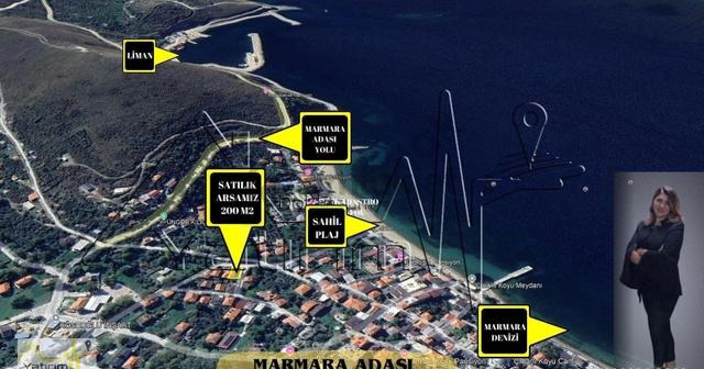 Marmara Adasında İçerisinde 5+1 2 Katlı Ev Olan Satılık Arsa 2