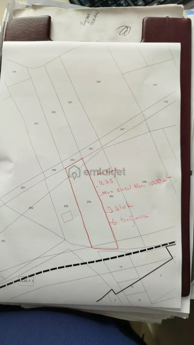 Şarköy De Işık Emlaktan Gölcuk Mah De İki Tapu 4750 M2 0/75 İmarlı Arsa 2