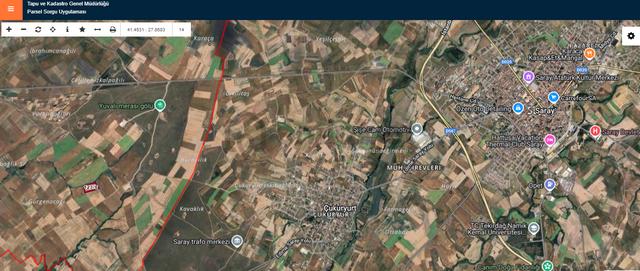 Saray Yuvalı Mah. Hakanlar İnşaattan Satılık 4500m2 Arsa