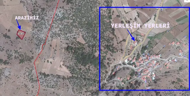 Balıkesir Sındırgı 1.537 M2 Yerleşim İçinde Asfalt Kenarı Arazi 2