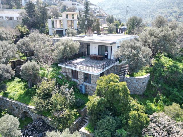Bodrum Yalıkavak'ta Deniz Manzaralı Satılık 3+1 Villa 1