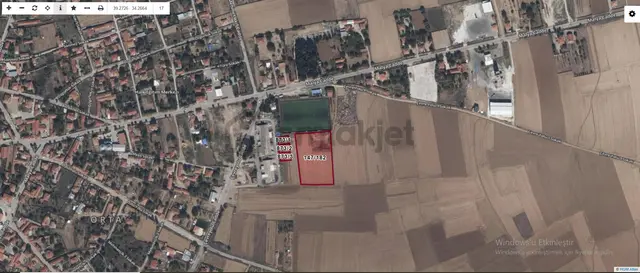 Global'den Boztepe Sanayi Sitesinde 3 Parça 1311 M2 Ticari Satılık Arsa 1