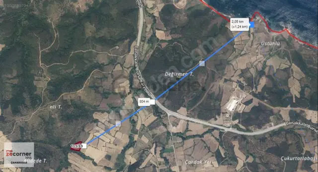 Çanakkale Lapseki Güreci 5.666 M2 Satılık Tarla 4
