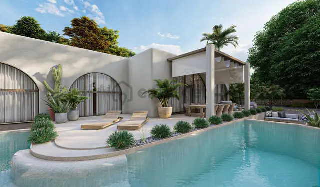Bodrum Kızılağaç'ta Bali Konseptli Satılık Villa 5