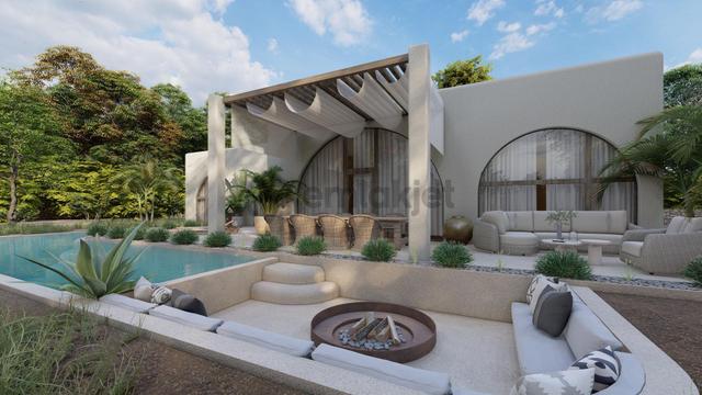 Bodrum Kızılağaç'ta Bali Konseptli Satılık Villa 4