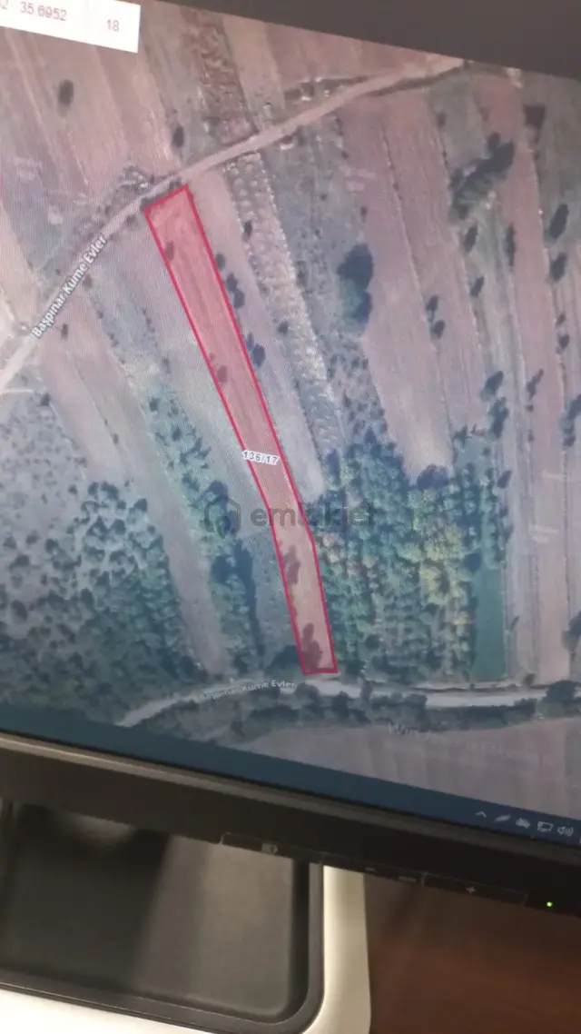 Göynücek Başpınar Köyünde(3.433)m2,yatırımlık, Müstakil, Tapulu, Satılık, Tarla 1