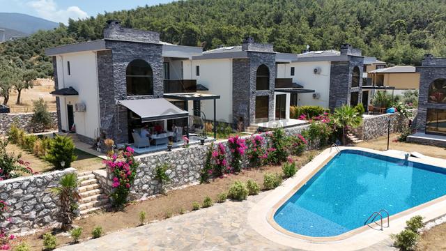 🏡 Didim Akbük’te Elit Sitede Full Eşyalı Deniz Manzaralı 3+1 Villa! 2