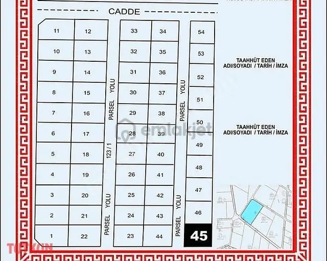 Aracı Yok Silivride 250m2 Konut İmarlı Arsa 3