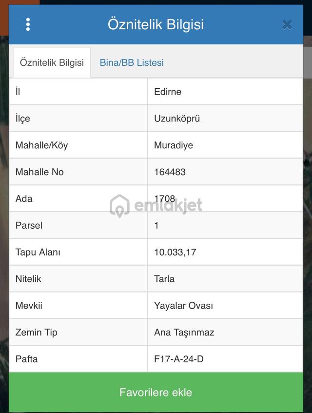 Vizyonlife Gayimenkulden Asfalt Cephe Uygun Tarla 2