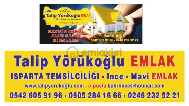 Satılık Daire Talipyörükoğlu Isparta Tem.ince - Mavi Emlak 'tan Satılık Daire Talipyörükoğlu Isparta Tem.ince - Mavi Emlak 'tan