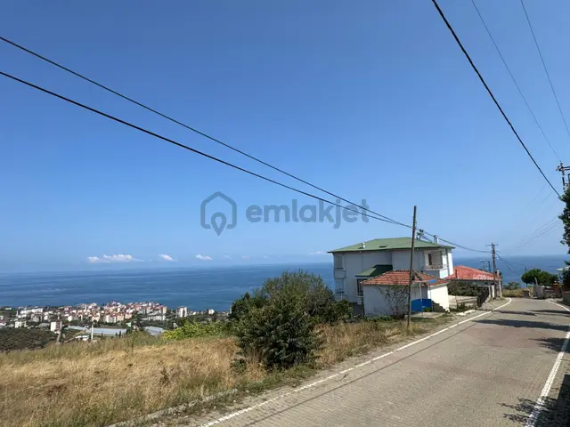 Trabzon Akçaabat Yeni Mahalle 5.440 M2 Deniz Manzaralı Satılık Arsa 3