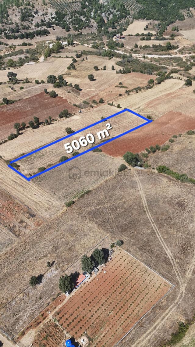 Yenibağyaka'da Köye Yakın Konumlu 5060 M2 Dümdüz Tarla 3