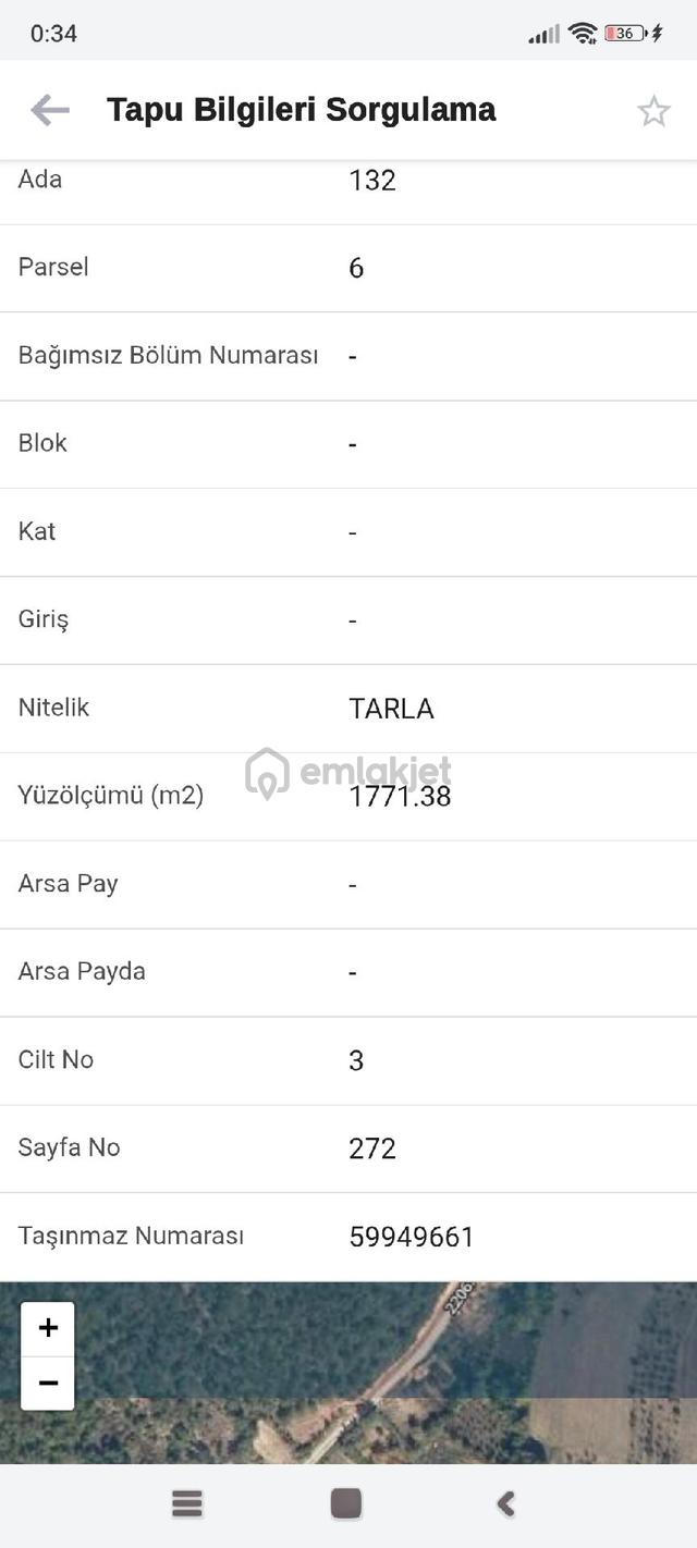 Satılık Tarla 5