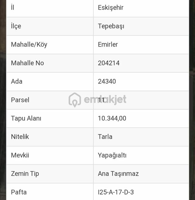 Emirler Mahallesi'nde Satılık 3