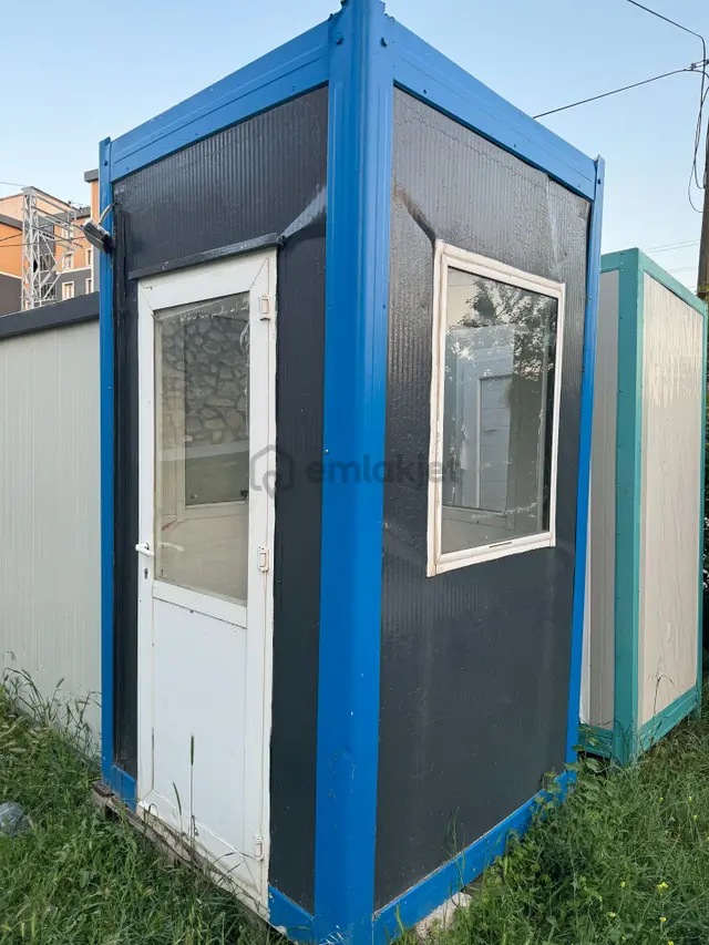 Satılık İkinci El 150 Cm* 150 Cm Ebatında 4 Tarafı Açılır Pencereli Güvenlik Kabini 2