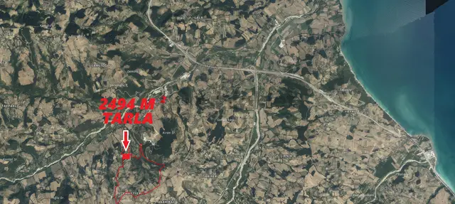 Ahmetyeri Köyü Anayol Kenarı Satılık 2494 M² Tarla 5