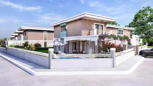 Butik Bır Sıtede-guvenlık-özel Havuz-otopark-400m2 Bahçe-yerden Isıtma-lüx-akıllı Ev-tamamı Müstakil 5