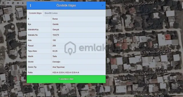 Kursunluda Satılık Müsatakil Tapu Arsa 1