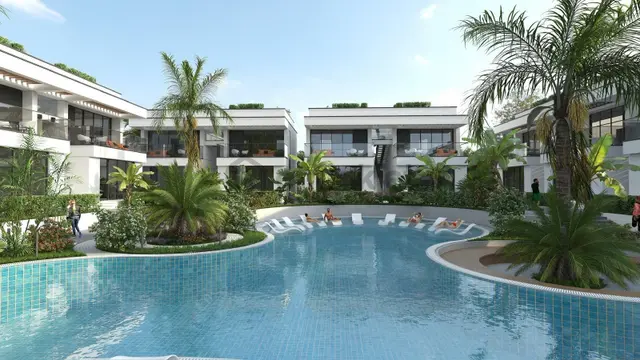Kıbrıs, Girne, Esentepe %35 Peşin 24 Ay Vade 107m2 Penthouse 1