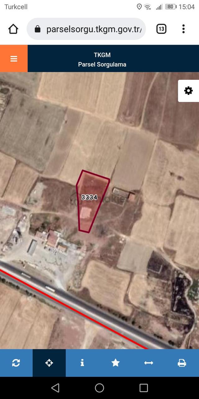 Afyon Tezcan Emlaktan Sülümenlide Sanayi Akaryakıt Ruhsatlı Arsa 3