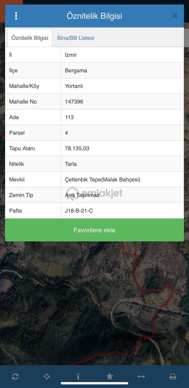 Güzeluyar Gayrimenkulden Satılık Baraj Manzaralı Tarla 2