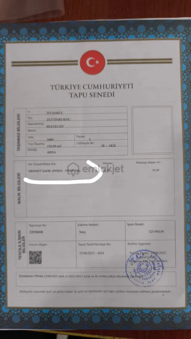 Hazır Kiracılı İstanbul Zeytinburnu 1+1 Satılık Daire 3
