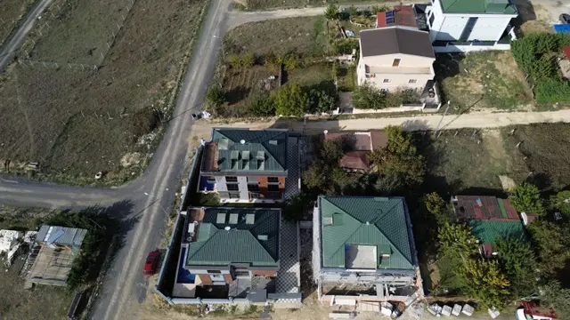 Güzelce Deniz Manzaralı Özel Yapım Taş Cepheli 4+2 Satılık Villa 3