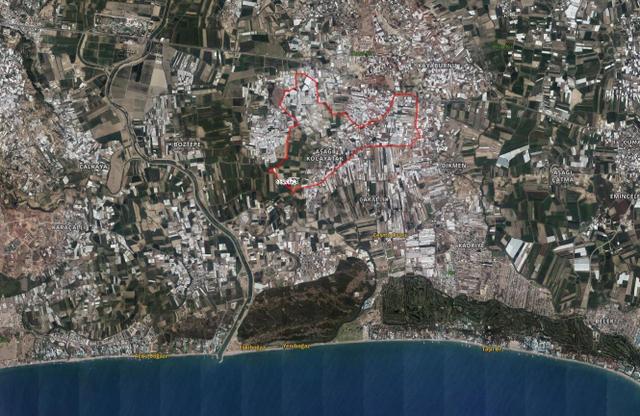 Antalya Serik Aşğıkocayatak Mah Müstakil Tarla