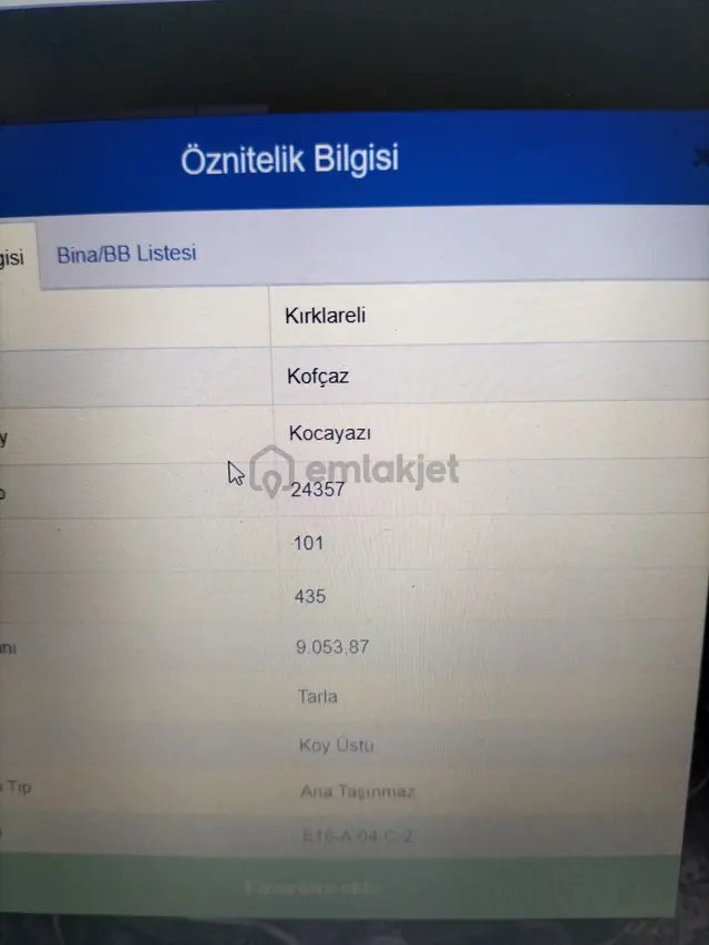 Kocayazı Köyü Satılık Tarla. 2