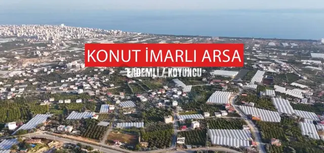 Satılık Konut İmarlı Arsa Erdemli Merkezde Mersin 2