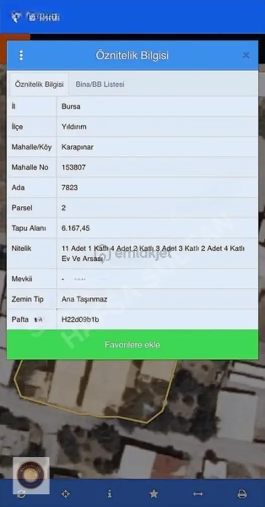 Karapınar Mh Satılık Arsa Toplam 472m2 Detay Açıklama Da 1