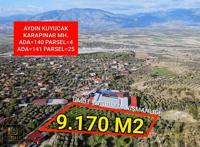 Aydın Karapınar 9.170 M2 Köy İçi Acil Satılık Zeytinlik Aydın Karapınar 9.170 M2 Köy İçi Acil Satılık Zeytinlik