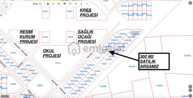 Satılık Arsa- Kreş Sağlık Ocağı Ve Okul Projesine Sıfır Noktada 1